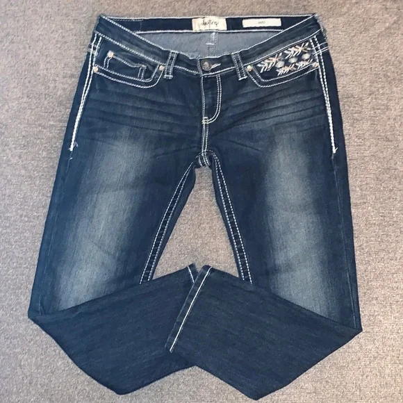 Embroidered Women's Daytrip Jeans Daytrip Virgo Boot Stretch